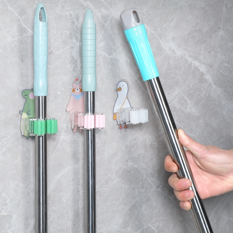 Giá Đỡ Cây Lau Nhà Gắn Tường Tiết Kiệm Không Gian Đa Năng Tiện Lợi Dành Cho Nhà Tắm
