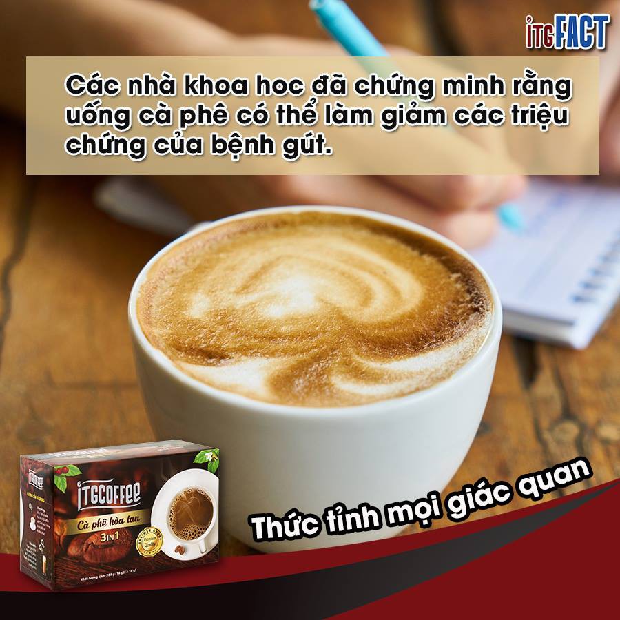 [GIAO HÀNG HỎA TỐC HCM] Cà phê sữa hòa tan 3 IN 1 ITGCOFFE 50 gói/ túi (18gr/gói) Thơm ngon ngất ngây . FREESHIP EXTRA