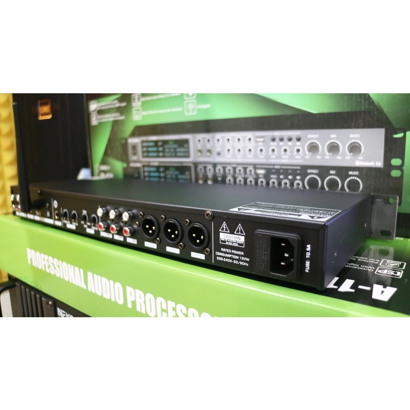 CA SOUND KA 6688 - Vang cơ cao cấp, Echo mượt, reverb sáng, dễ chỉnh, chống hú rít, bluetooth 5.0 - Tặng dây canon