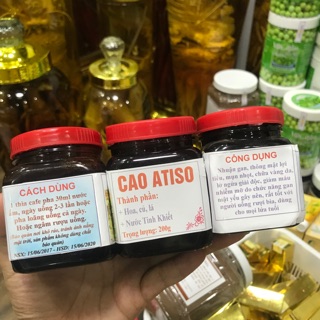 Cao Atiso  nguyên chất