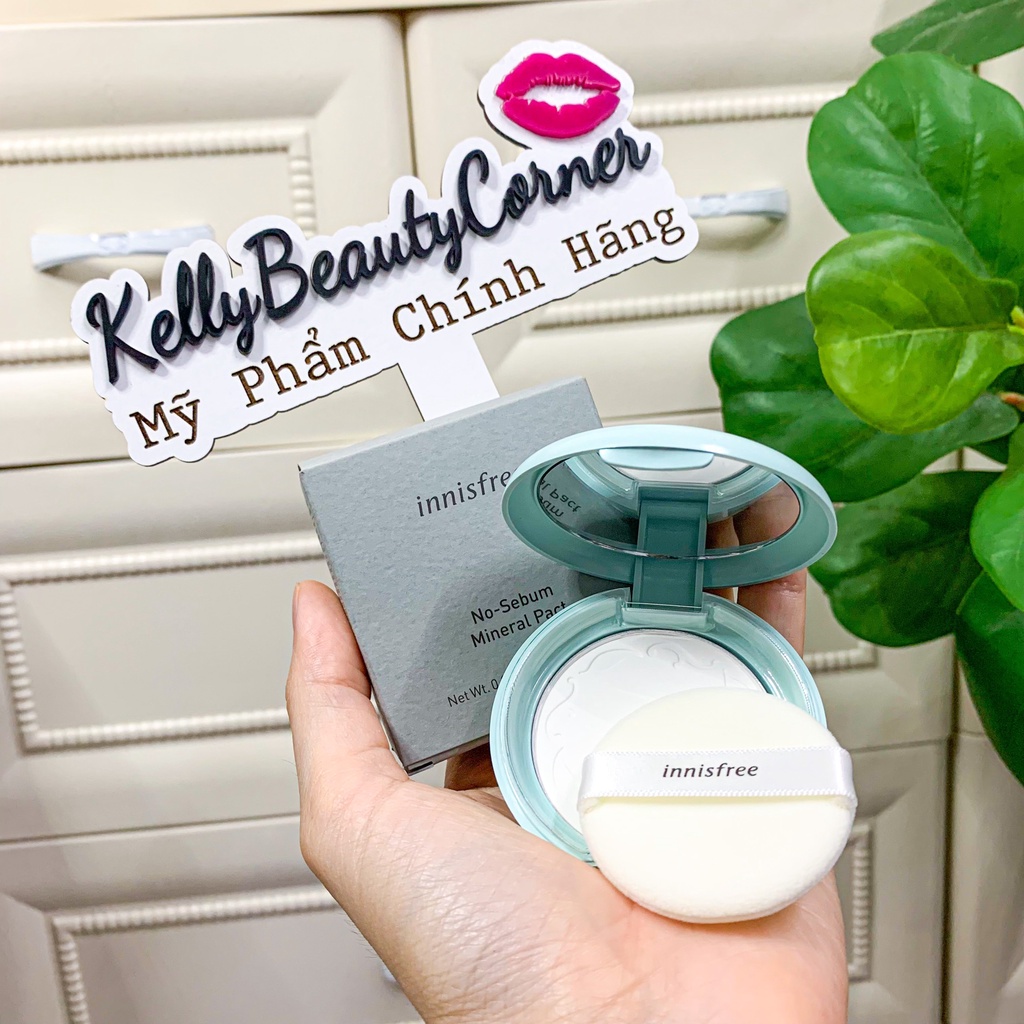 Phấn phủ kiềm dầu Innisfree No Sebum Mineral Pact