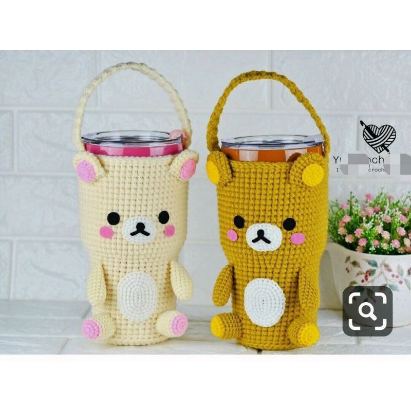 Túi đựng ly giữ nhiệt hình thú đáng yêu