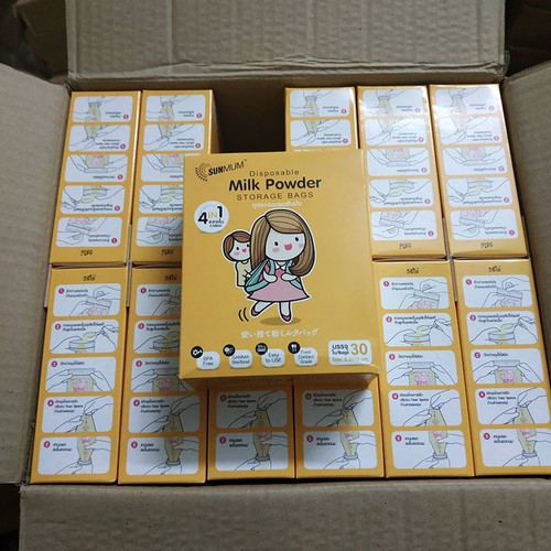 Túi trữ sữa bột Sunmum Thái Lan