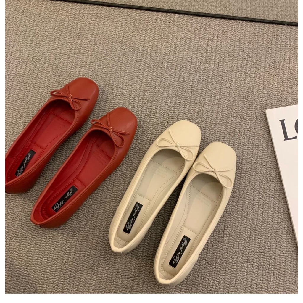 Giày Búp Bê Đế Bằng Thời Trang Xuân Hè Cho Nữ