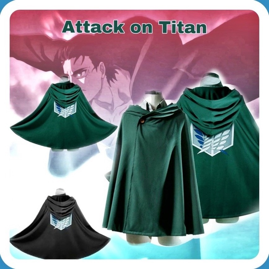 Áo choàng cosplay nhân vật anime Attack on Titan chất lượng cao SFVN