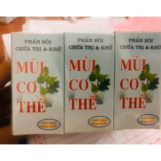 Phấn bôi khử mùi cơ thể trong 120h