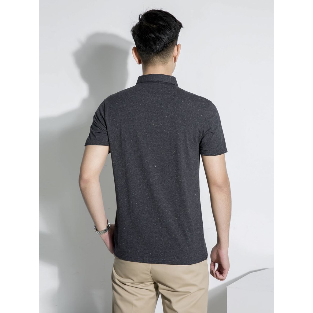 Áo polo nam ARISTINO họa tiết phẩy sợi, sắc màu trẻ trung, kết hợp cổ áo button down chỉn chu - APS015S8 | BigBuy360 - bigbuy360.vn