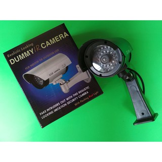 Camera giả dọa trộm màu đen, có đèn nháy ban đêm