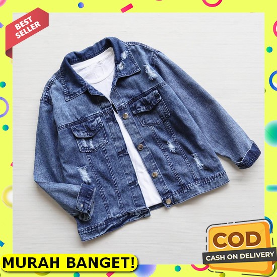 Áo Khoác Jean Cardigan Jean Hàn Quốc Oversize Size Lớn Phối Ren Nhập Khẩu Hàn Quốc Cho Nữ Và Người Lớn 260 Mã Áo Khoác Jeans