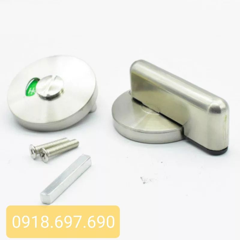 Chốt vệ sinh xanh đỏ cửa  vệ sinh / vách ngăn COMPACT