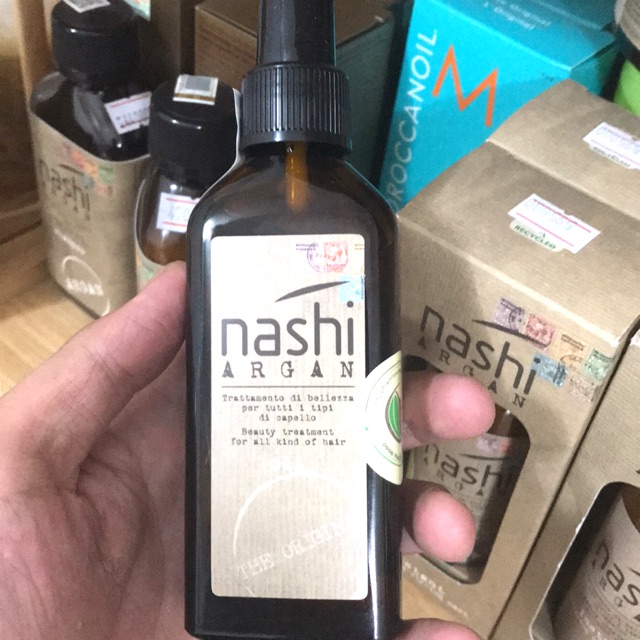 Tinh dầu nuôi dưỡng phục hồi tóc Nashi Argan Oil 100ml