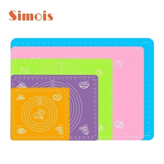 Food grade kneading pad silicone case special thick baking tie scale and mat cooking pad