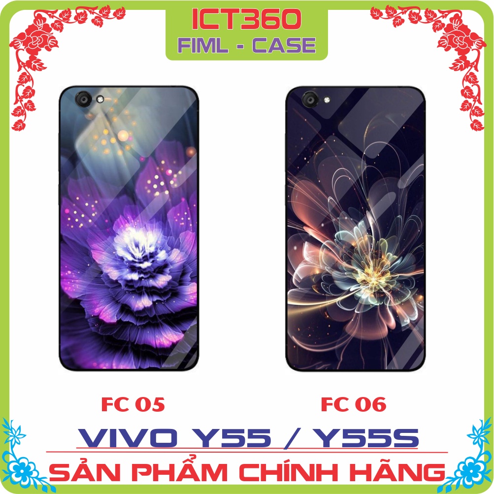 Ốp lưng kính Vivo Y55, Vivo Y55S - Nhận in ảnh theo yêu cầU