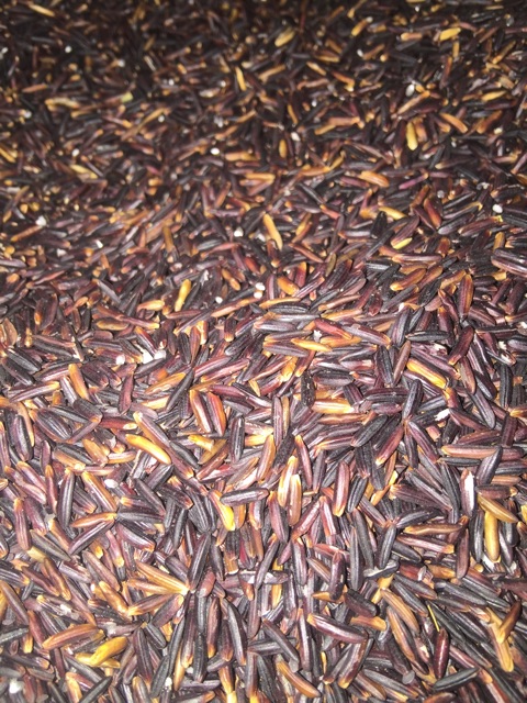Trà gạo lứt tím than nhà làm 1kg