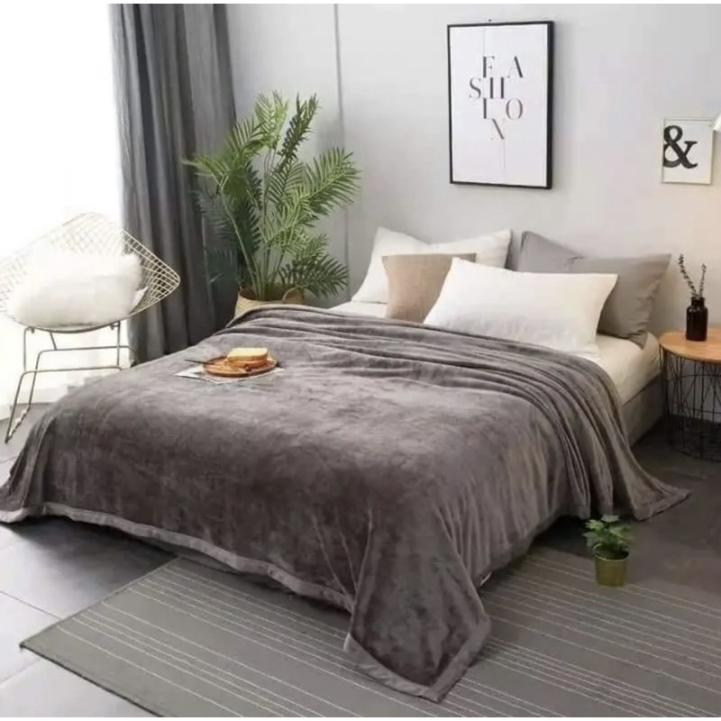 Chăn muji nhung tuyết cao cấp (kt 2m x 2m2)