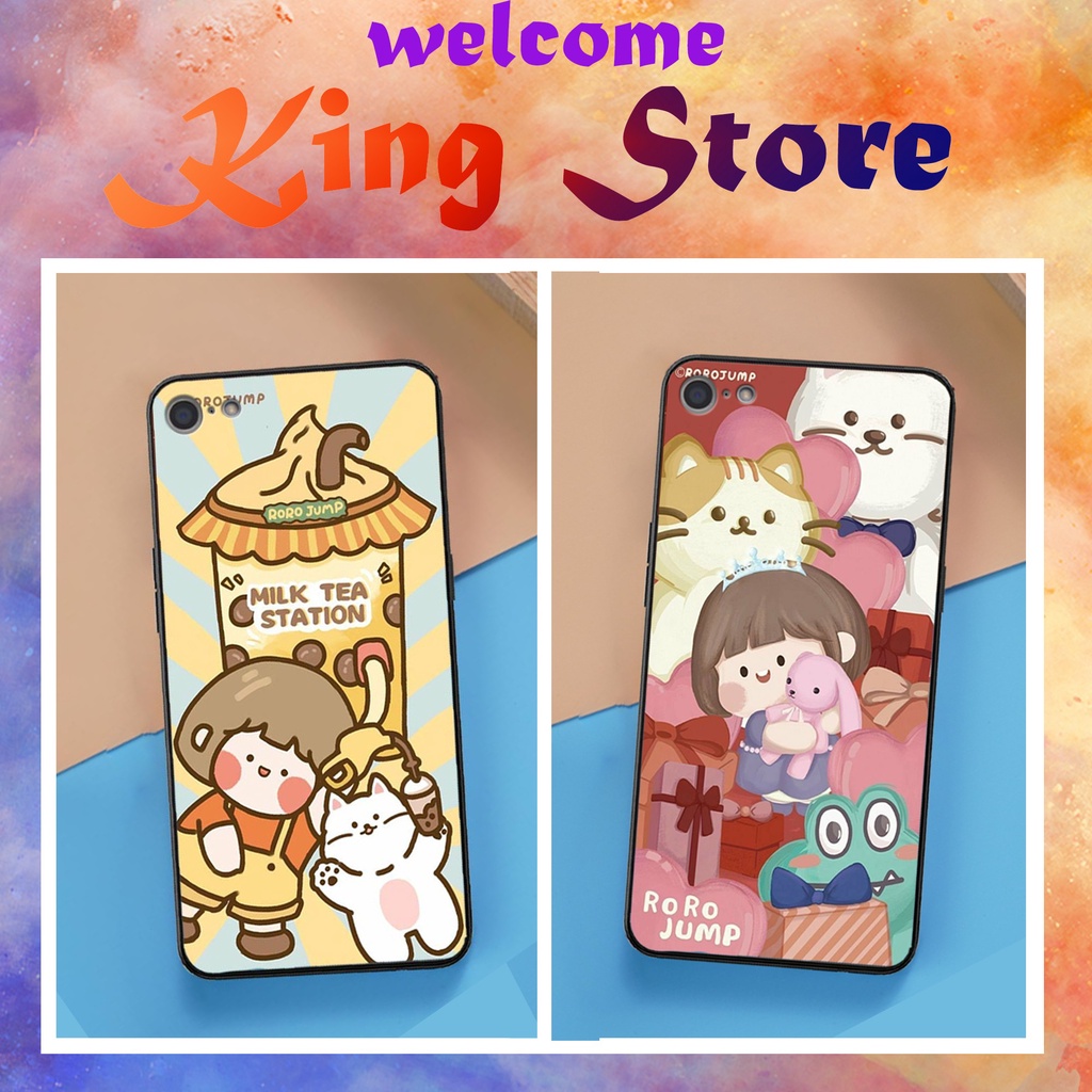 [SIÊU ƯU ĐÃI] Ốp lưng Oppo A39/A57/F3-LITE in hình bé trà sữa siêu đẹp, độc, lạ_KINGSTORE.HN_Ốp lưng điện thoại