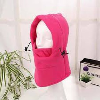 Mũ chùm đầu đi xe máy đa năng siêu ấm