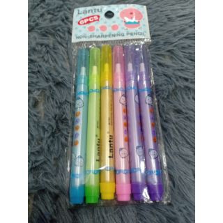 Bút chì khúc lùn Lantu SF-7701, 6 cây/ vĩ (6922139477017)