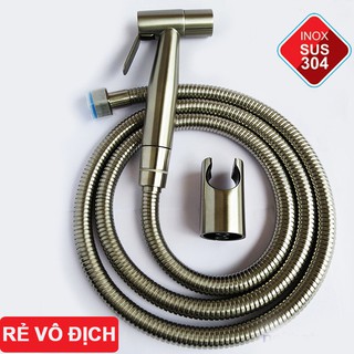 VÒI XỊT VỆ SINH INOX 304 SIÊU MẠNH - FULL VIDEO Bộ vòi xịt vệ sinh inox 304 cao cấp bền với mọi môi trường