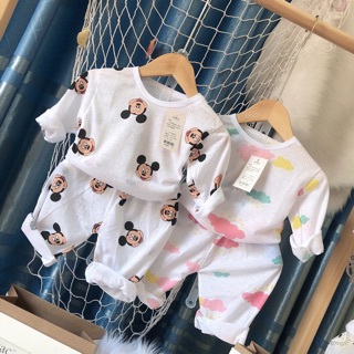 ( SIÊU KM )⛅️ BỘ COTTON GIẤY DÀI KHUY ⛅️