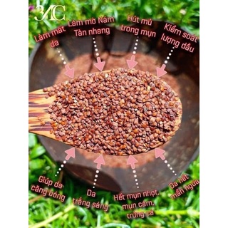 Hạt ngũ hoa 100gr đắp mặt hết mụn trắng trẻo, mịn màng