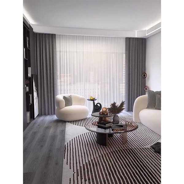 Ghế lười sofa huggy chair len cườu - Ghế thư giãn phon cách bắc âu