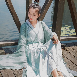 Hán phục cổ trang phiêu diêu tiêu sái