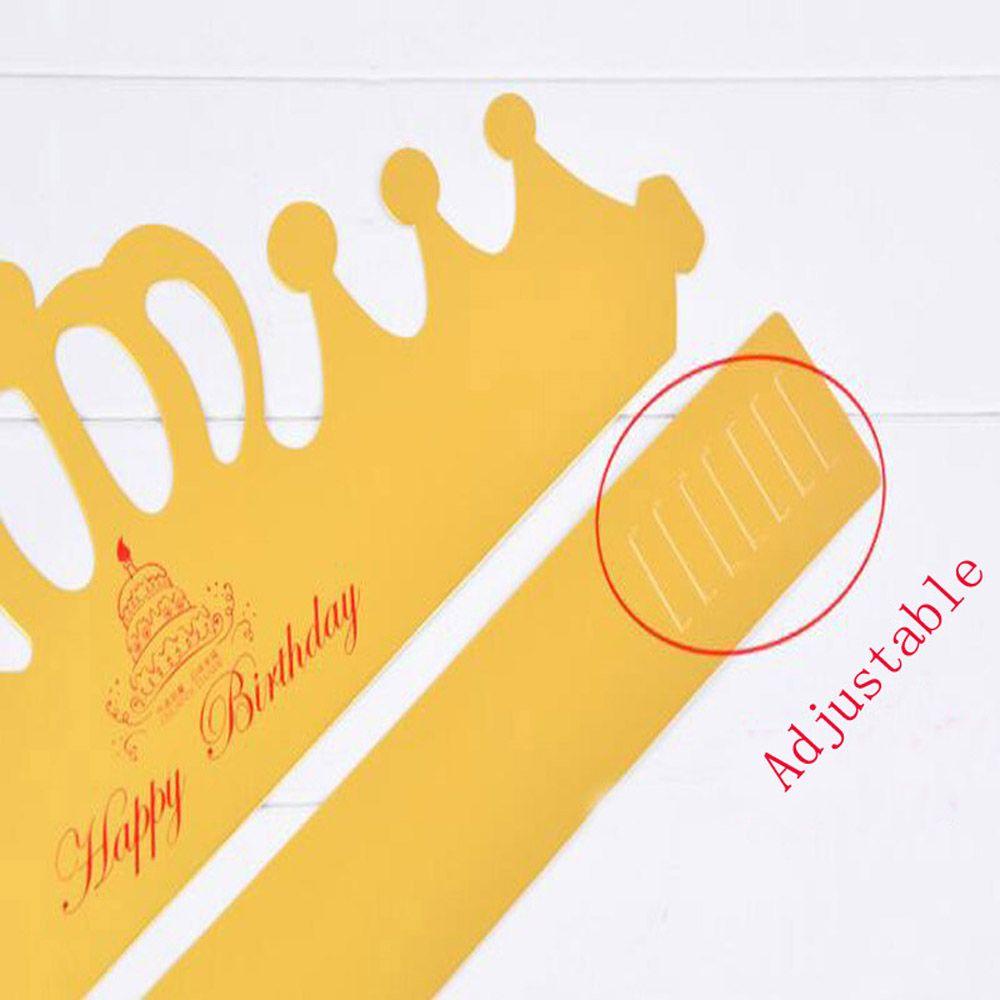 JARRED Mũ Hình Vương Miện Trang Trí Bữa Tiệc Dành Cho Trẻ Em Và Người Lớn