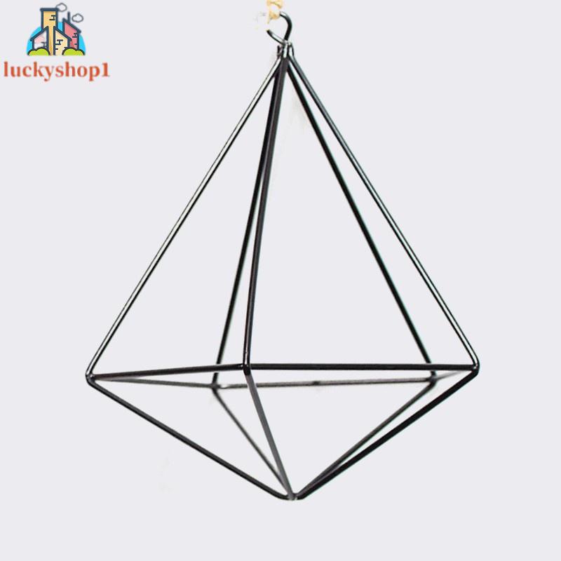 Giá Đỡ Chậu Hoa Gắn Tường Bằng Kim Loại Kiểu Dáng Hình Học Độc Đáo #An#44615#Wn12f8