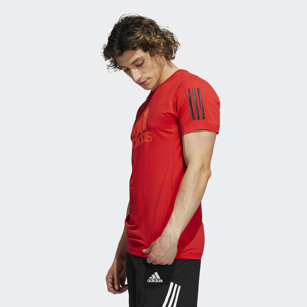 [Mã WABRDAS68 giảm 10% tối 150k đơn từ 1 triệu] Áo Tee adidas TRAINING Nam AEROREADY Warrior Tee Màu đỏ H33318