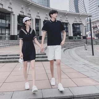 áo váy thun cặp đôi dễ thương 🛍