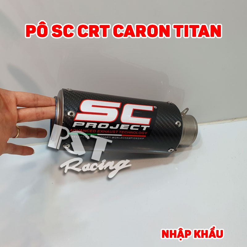 Pô SC CRT Caron Titan Cao Cấp Nhập Khẩu