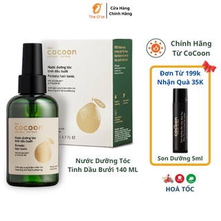 Nước dưỡng tóc tinh dầu bưởi Cocoon giúp giảm gãy rụng & làm mềm tóc 140ml