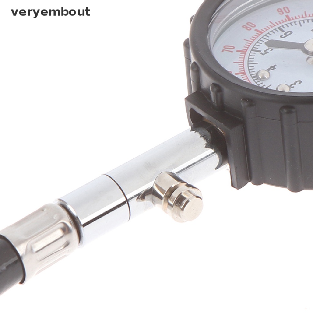Đồng Hồ Đo Áp Suất Lốp Xe Hơi Xe Tải 0-100psi