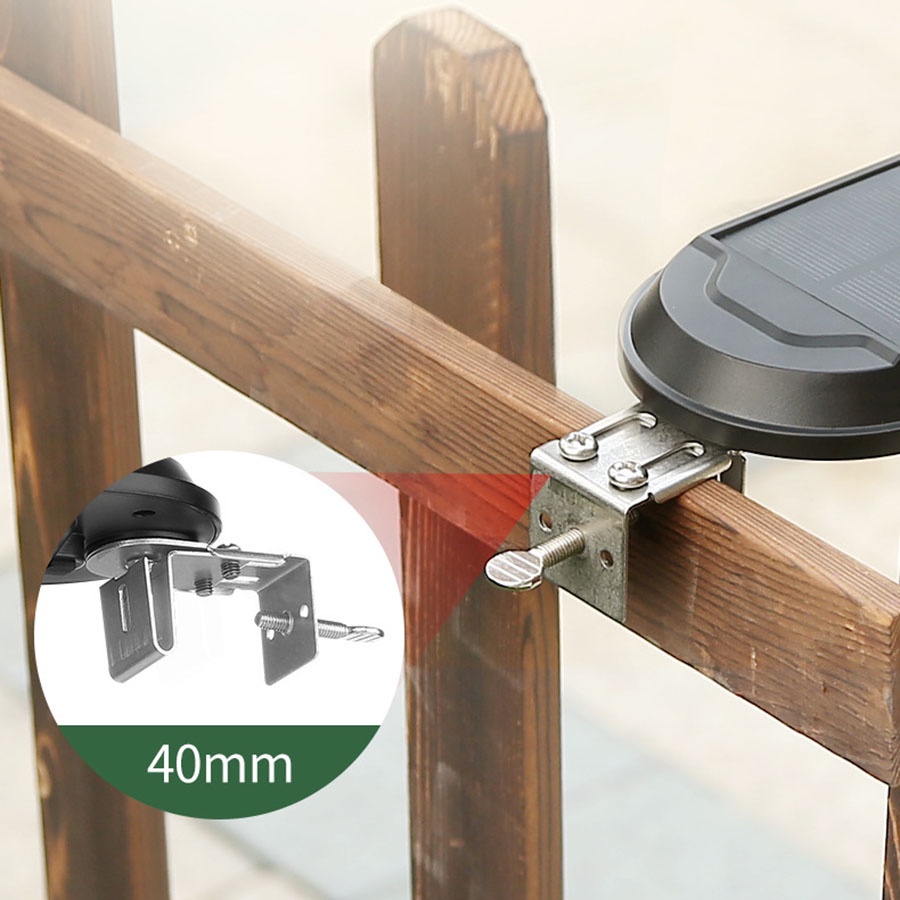 Đèn Năng Lượng Mặt Trời 180° Đèn Led Ngoài Trời Gắn Tường Ngoài Trời 18 Bóng Chạy Bằng Năng Lượng Mặt Trời Chống Thấm Nước