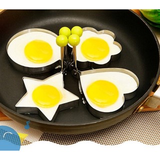 Bộ 4 khuôn chiên trứng tại hình