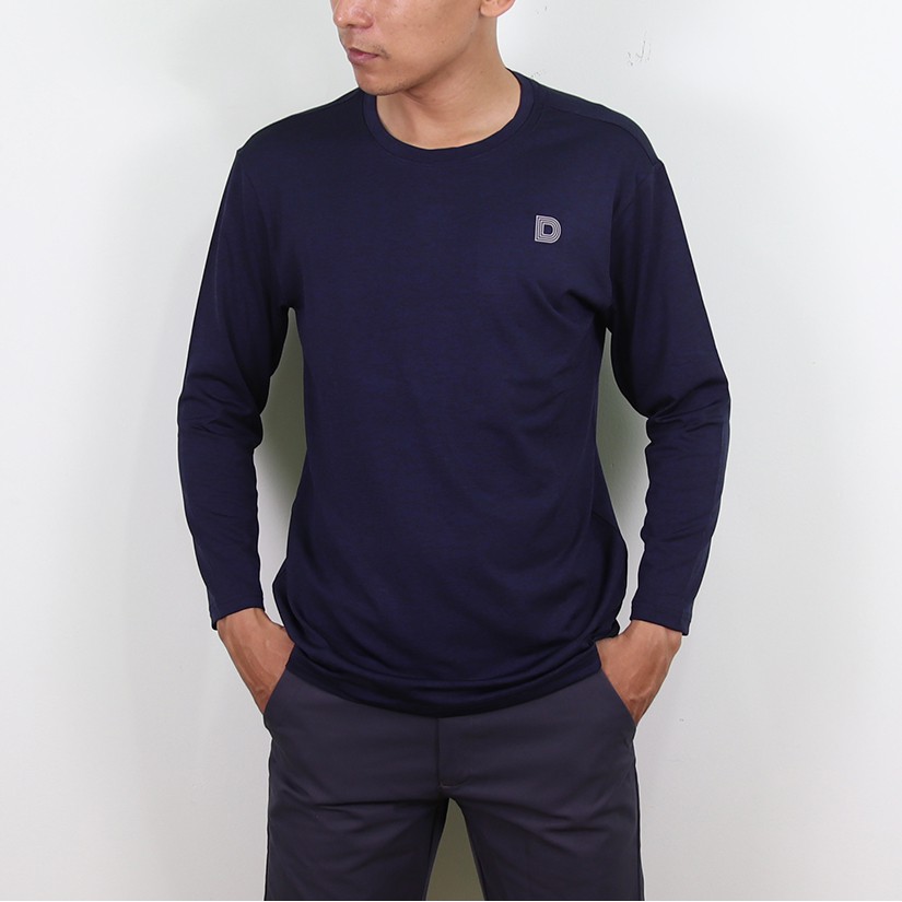 Áo thun nam dài tay, co giãn giữ nhiệt chống nắng | BigBuy360 - bigbuy360.vn