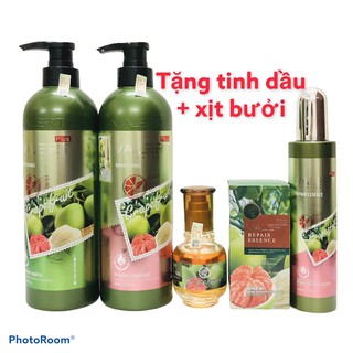 Bộ dầu gội dầu xả bưởi chống rụng và kích thích mọc tóc grapefrait 850ml * 2