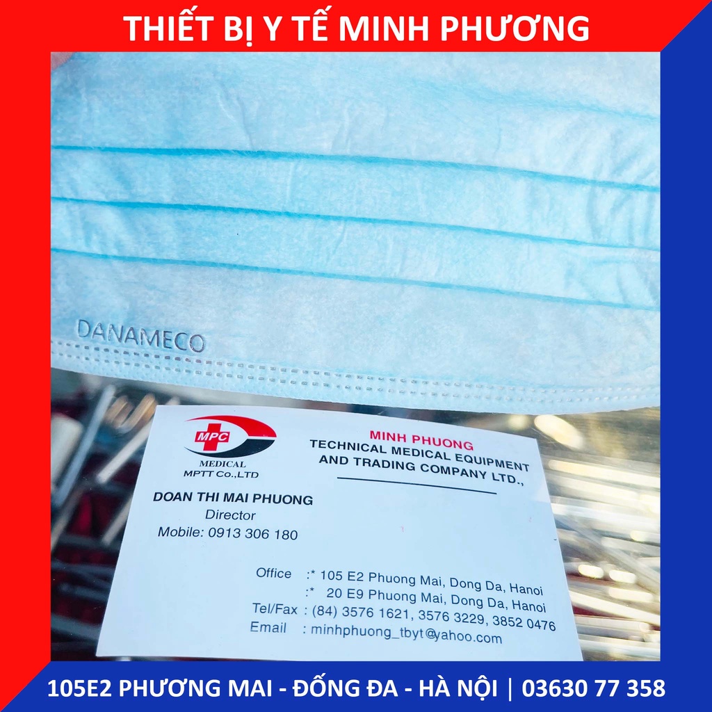 Khẩu trang DANAMECO chưa tiệt trùng