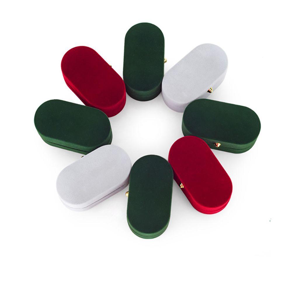 ANEMONE Hộp Đựng Nhẫn Cưới Bằng Nhung Sang Trọng