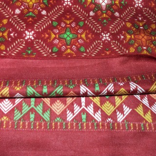 Khăn choàng thổ cẩm đi biển (Khăn choàng boho) - Mã VS007
