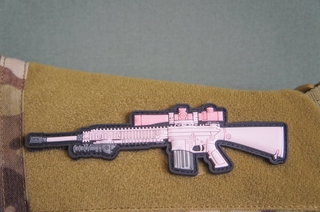 Patch Dán SR25 PVC Pink