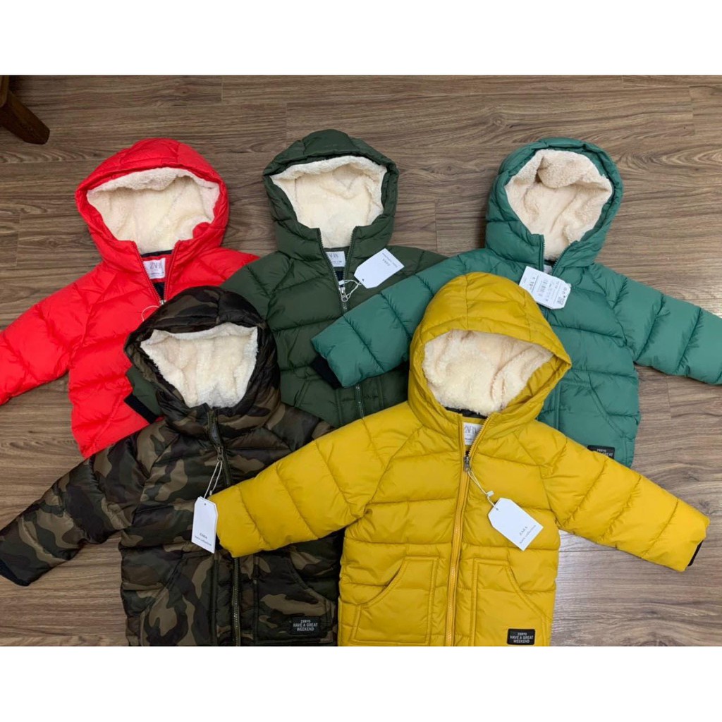 Áo phao xuất dư zara