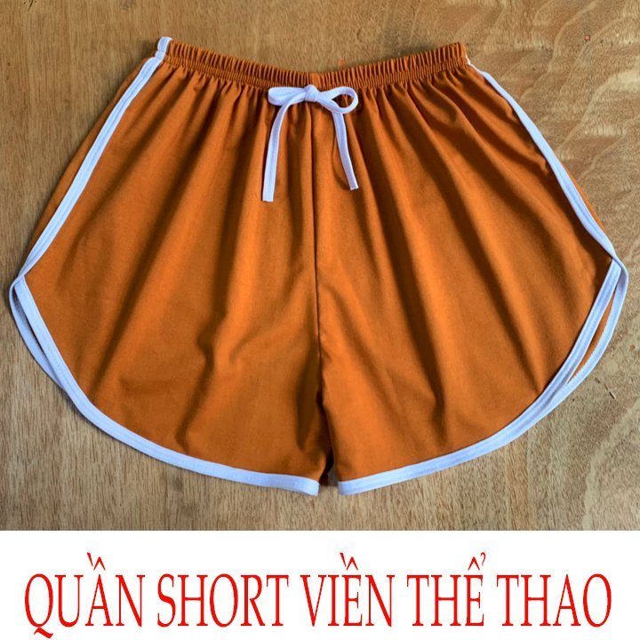 Xả kho12/12🌼QUẦN VIỀN QUẦN SHORT VIỀN,chất vải quần thun cotton