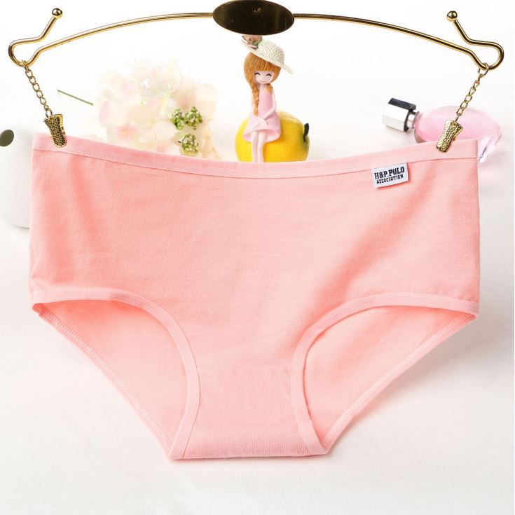 Quần lót vải dệt kim cotton kháng khuẩn , đồ lót nữ đáng yêu | BigBuy360 - bigbuy360.vn