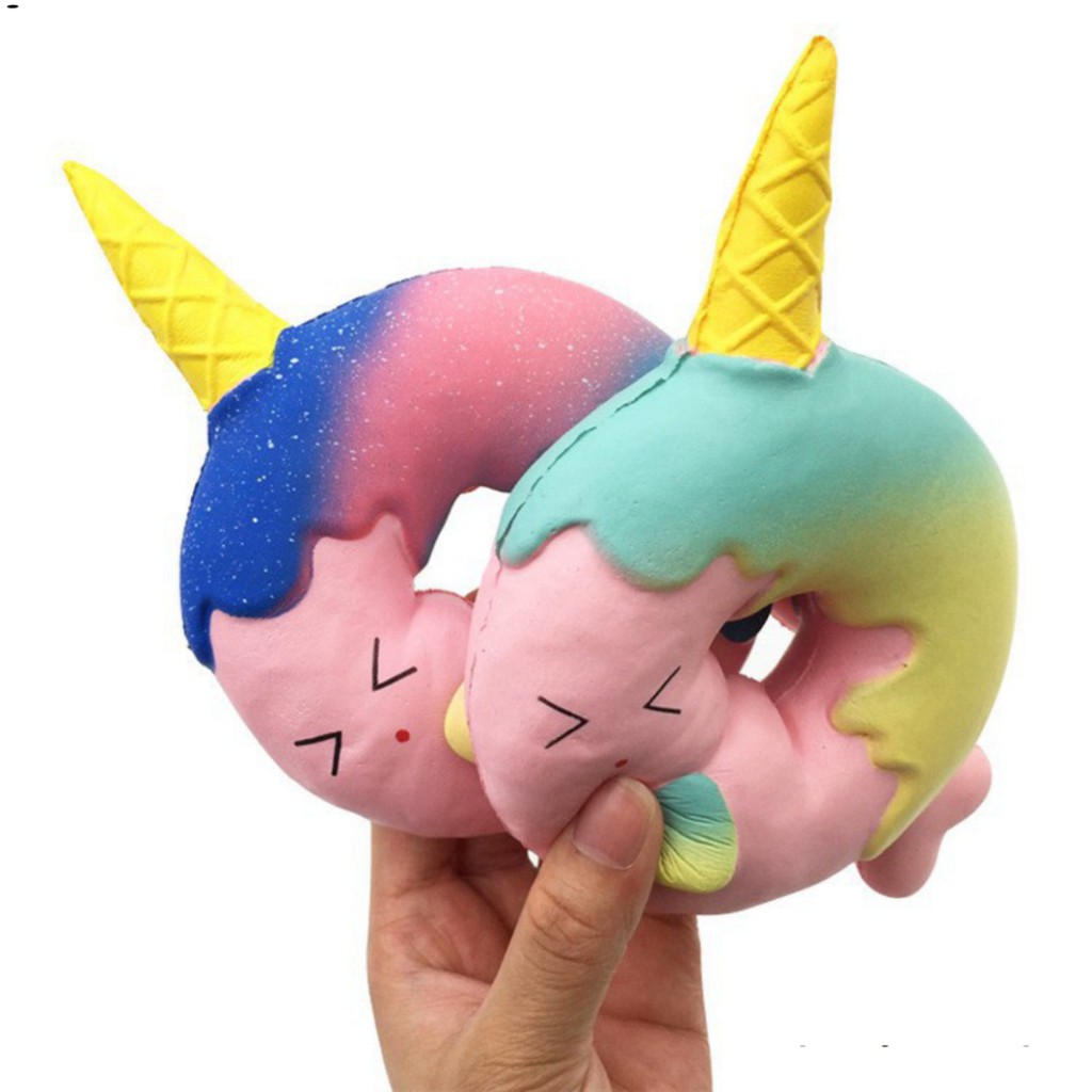 Chính hãng SquishyFun - Ngựa Unicorn galaxy khổng lồ (19x11x4cm) shop squishy