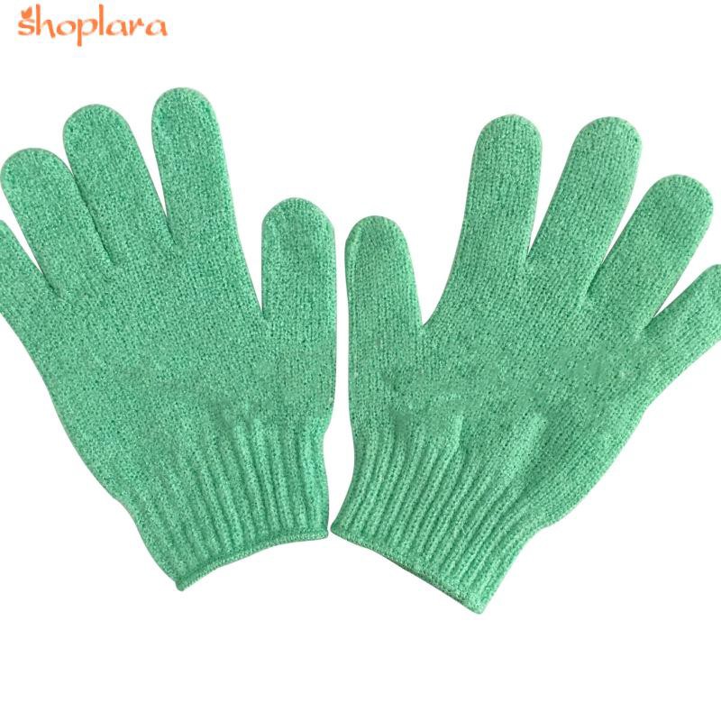 Bath Cleaning Gloves Skin Exfoliating Wash Towel Five-Finger Bath Shower