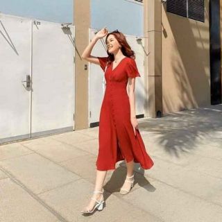 Đầm đỏ cao cấp