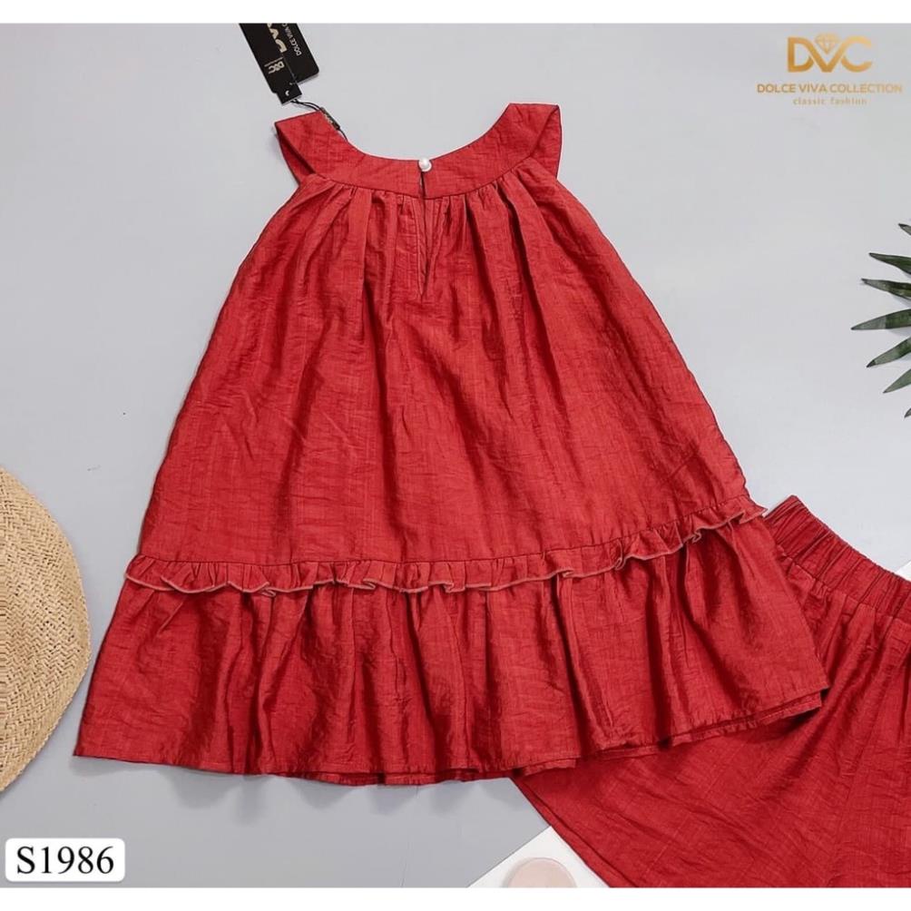 [VTK]  Set áo babydoll cổ tròn mix quần sang chảnh S1986_Mie Design [kèm ảnh thật] | BigBuy360 - bigbuy360.vn