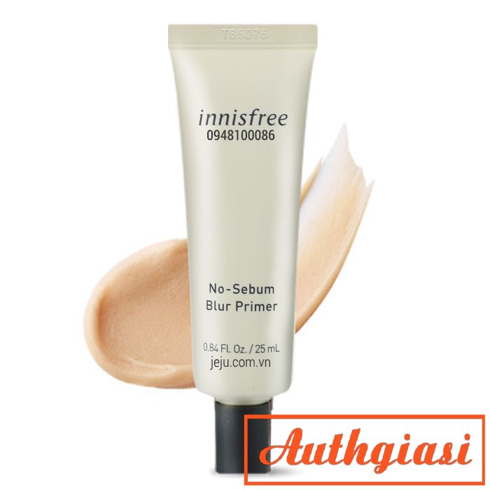 Kem lót trang điểm \ kiềm dầu Innisfree No-sebum Primer siêu che phủ lỗ chân lông 25ml [Mới 2019]